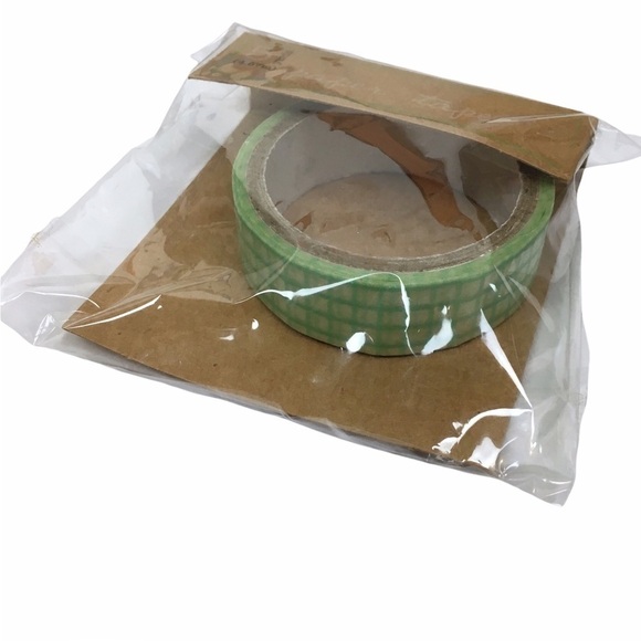 Christmas Plaid Dots Stationery Set Notepad Sticky Notes Page Flags Washi Tape - Picture 5 of 5